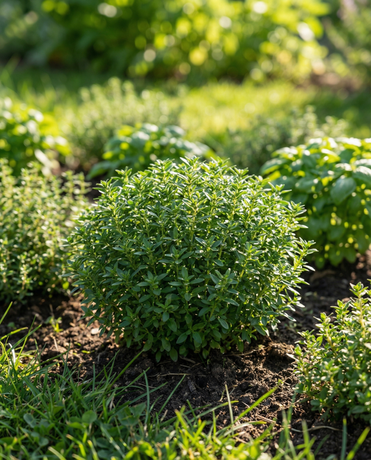 Basilika Bascuro Greek (Ocimum basilicum) – ettåriga frön från SeedsChoice