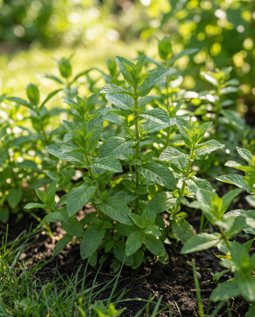 Pepparmint pelleterade (Mentha piperita) – fleråriga örtfrön från SeedsChoice