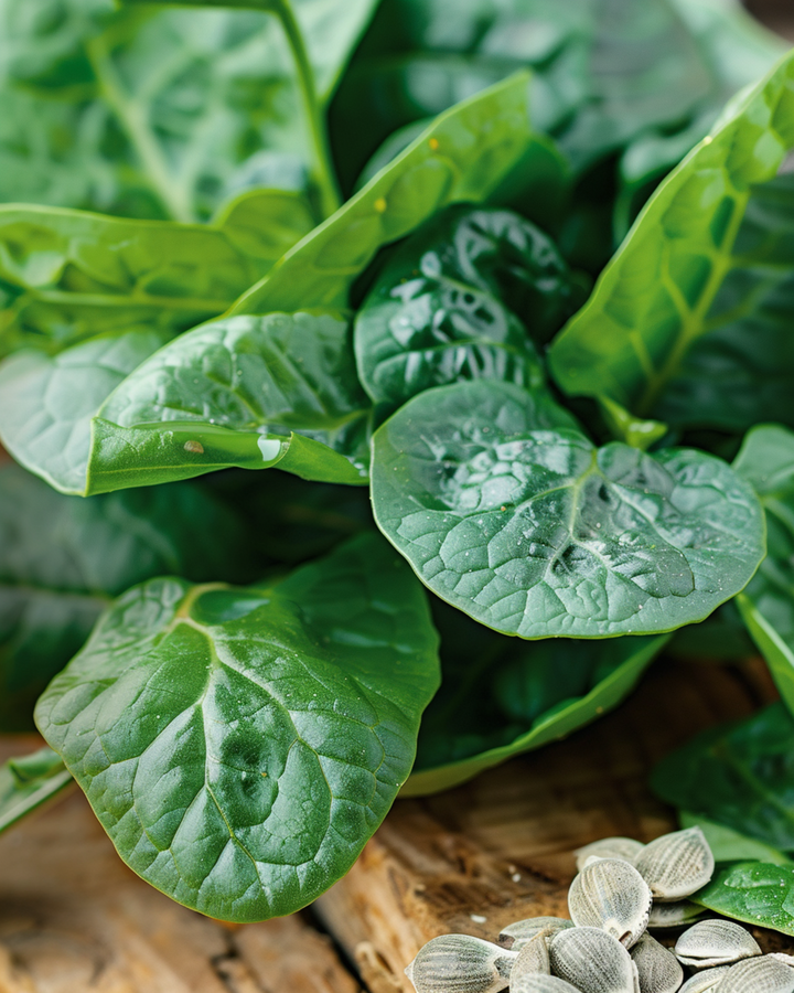 Spenatfrön Nores (Spinacia oleracea) – ettårig grönsak