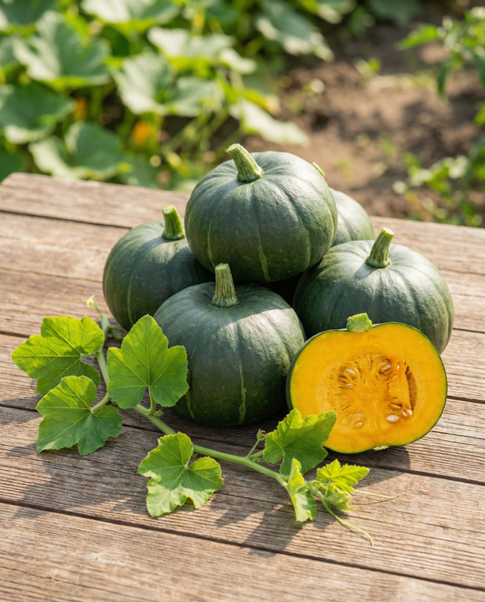 Pumpa Sweet Mama F1 (Cucurbita maxima) – ettåriga grönsaksfrön från SeedsChoice