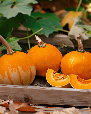 Pumpafrön Baby Bear (Cucurbita maxima) – ettårig grönsak