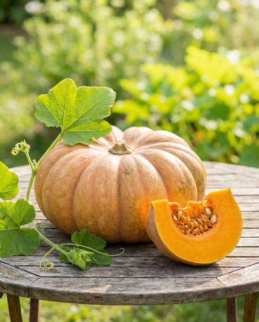 Pumpa Musquée De Provence (Cucurbita moschata) – frön för ettårig grönsak från SeedsChoice