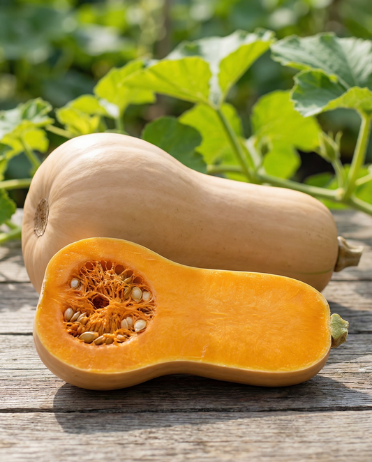 Pumpafrön Waltham Butternut (Cucurbita moschata) – ettåriga grönsaksfrön från SeedsChoice