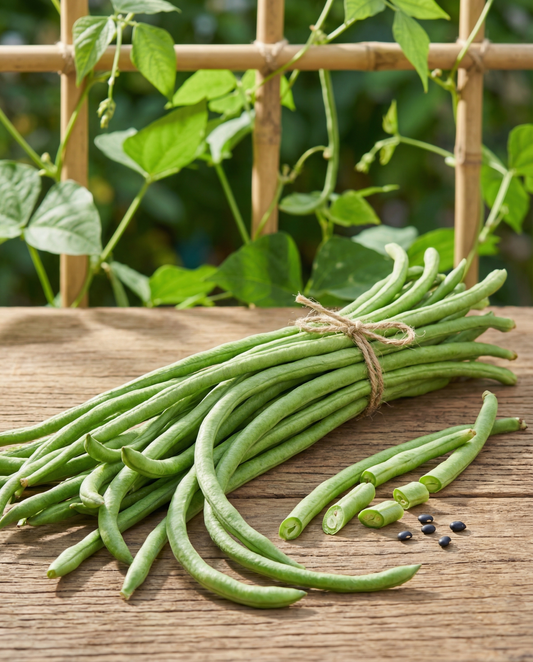 Lång bönböna med svarta frön (Vigna sesquipedalis) – ettåriga grönsaksfrön från SeedsChoice