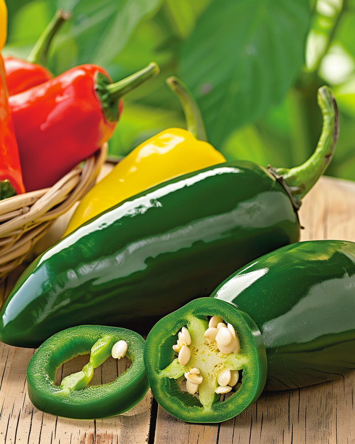 Jalapeñopepparfrön (Capsicum annuum) – ettårig grönsak