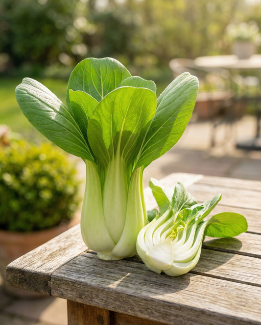 Pak Choi Green F1 (Brassica pekinensis) – ettåriga grönsaksfrön från SeedsChoice