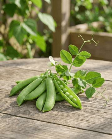 Sockerärtfrön Delikett (Pisum sativum) – ettåriga grönsaksfrön från SeedsChoice