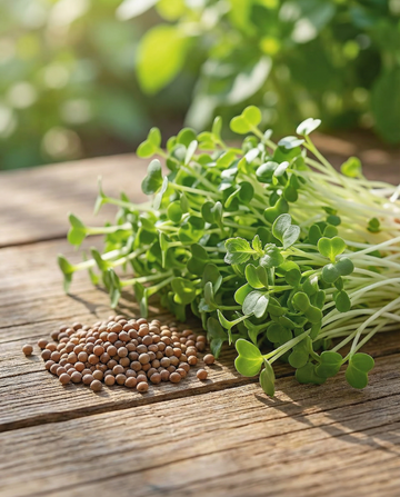 Broccoli Sprouting (Brassica oleracea) – ekologiska ettåriga groddfrön från SeedsChoice