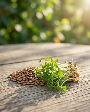 Groddlinslåter (Lens culinaris) – ekologiska ettåriga groddfrön från SeedsChoice