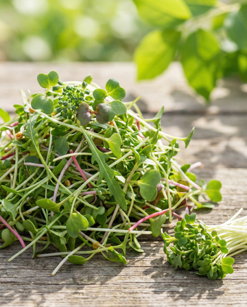 Spicy Sprouting Mix (Lactuca sativa) – ekologiska frön för groddar, ettårig, från SeedsChoice