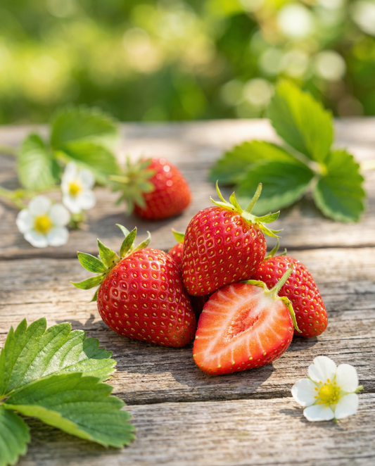 Jordgubbe Quattro Stagioni (Fragaria vesca) – fleråriga frön från SeedsChoice