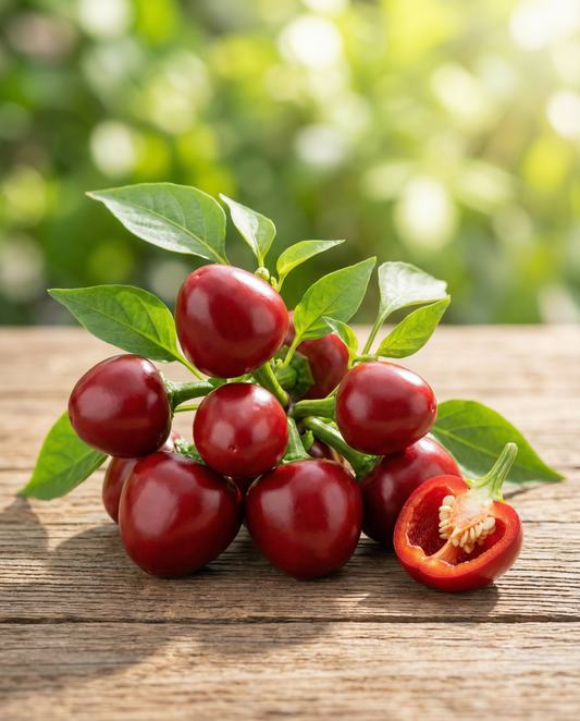 Hot Pepper Calabrese Compact (Capsicum annuum) – grönsaksfrön från SeedsChoice