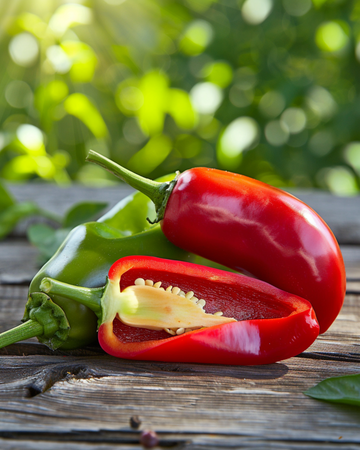 Söt italiensk paprika Early-frön (Capsicum annuum) – grönsak