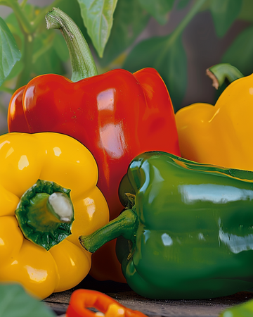 Paprikafrön Mix Three Color (Capsicum annuum) – grönsak
