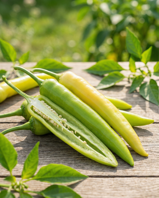 Paprika Lombardo (Capsicum annuum) – grönsaksfrön från SeedsChoice