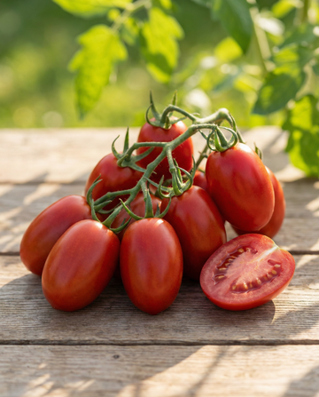 Tomat Principe Borghese (Solanum lycopersicum) – ettåriga grönsaksfrön från SeedsChoice