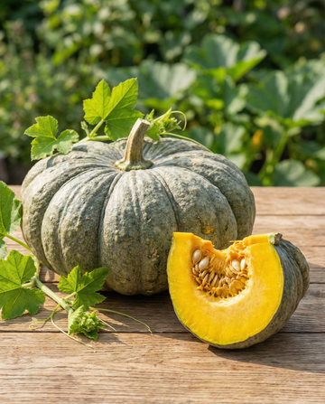 Pumpafrön Berrettina (Cucurbita maxima) – ettåriga grönsaksfrön från SeedsChoice