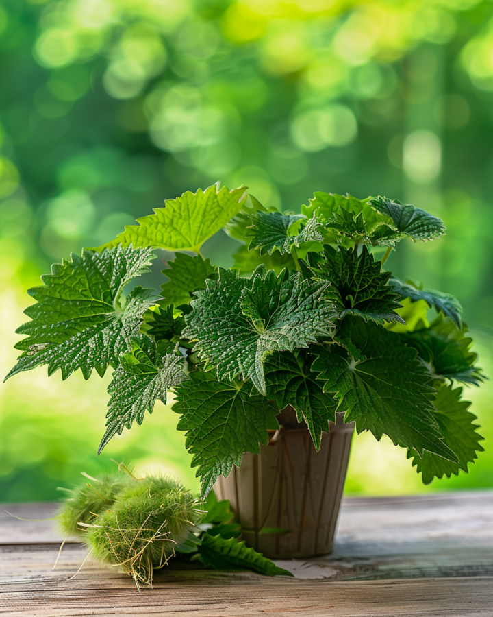 Brännässlafrön (Urtica dioica) – perenn ört