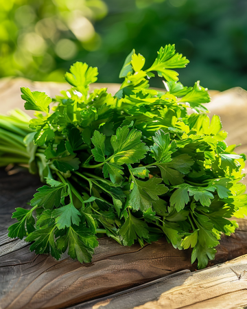 Persiljefrön (Petroselinum crispum) – tvåårig ört