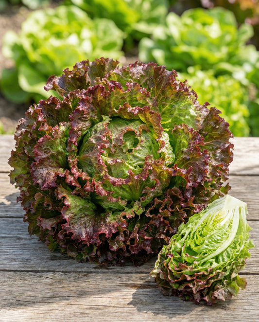 Sallat Ubriacona (Lactuca sativa) – ettåriga grönsaksfrön från SeedsChoice
