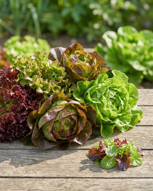Sallad saladmix Mixicanza (Lactuca sativa) – grönsaksfrön från SeedsChoice