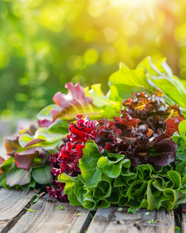 Sallatfrön Cut And Come Again Mix (Lactuca sativa) – grönsak