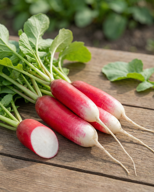 Rädisa Flamboyant 3 (Raphanus sativus) – grönsaksfrön från SeedsChoice