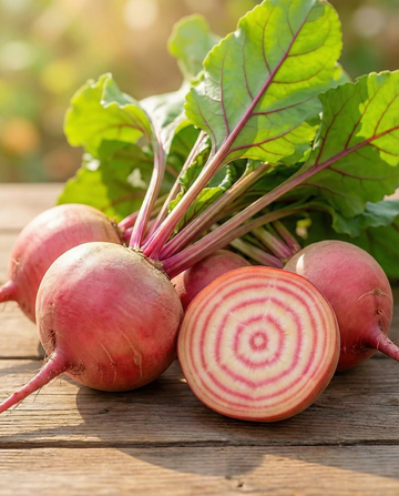 Rödbeta Tonda Di Chioggia (Beta vulgaris) – ettåriga grönsaksfrön från SeedsChoice