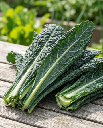 Grönkål Nero Di Toscana (Brassica oleracea) – ettårigt grönsaksfrö från SeedsChoice