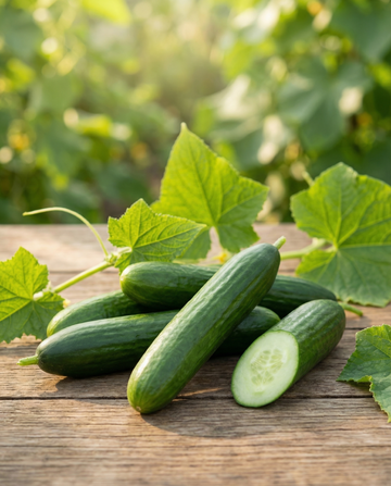 Gurka Beth Alpha (Cucumis sativus) – ettåriga grönsaksfrön från SeedsChoice
