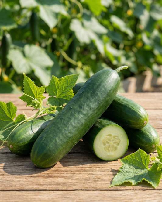 Gurka Marketmore (Cucumis sativus) – frön från ettårig grönsak från SeedsChoice