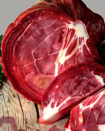 Radicchio Palla Rossa Precoce Early-frön (Cichorium intybus) – grönsak