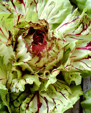 Castelfranco Chicory Variegata Late frön (Cichorium intybus) – grönsak