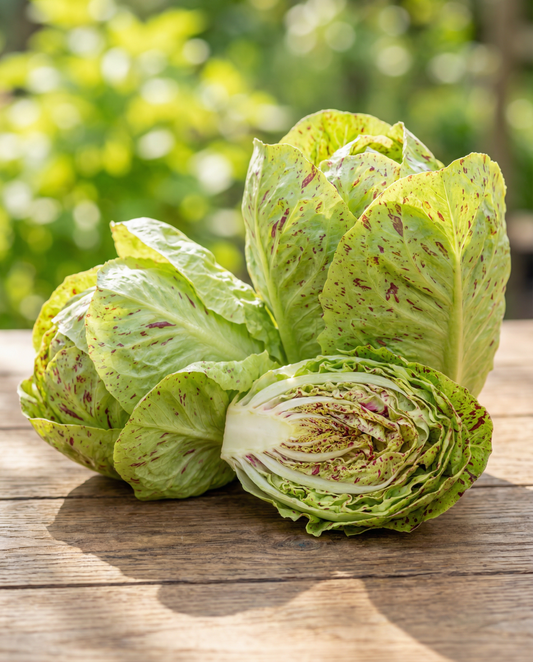 Bladcikoria Variegata Di Lusia (Cichorium intybus) – ettåriga grönsaksfrön från SeedsChoice