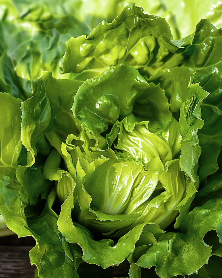 Ice Queen sallat isbergtyp sen frön (Lactuca sativa) – grönsak