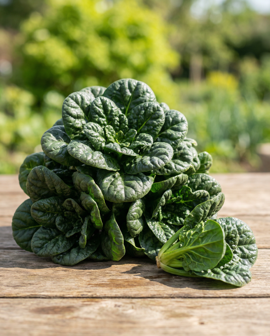 Spenat Merlo Nero (Spinacia oleracea) – grönsaksfrön från SeedsChoice