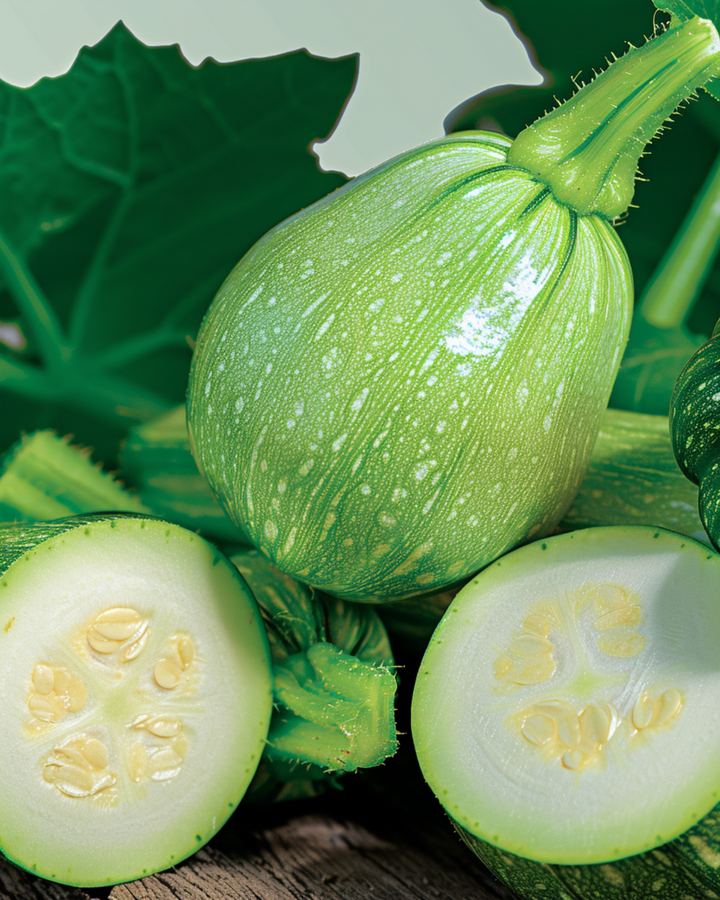 Courgette Tondo Nizza frön (Cucurbita pepo) – ettårig grönsak