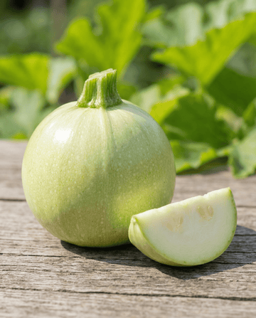 Courgette Tondo Nizza (Cucurbita pepo) – ettåriga grönsaksfrön från SeedsChoice