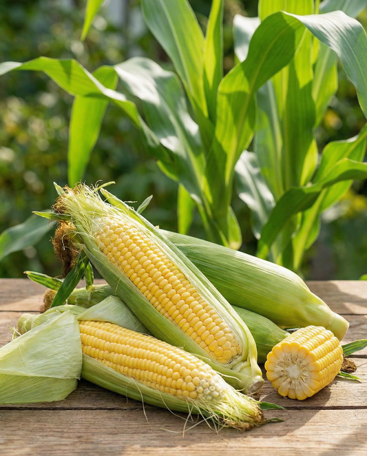 Sockermajs Dolce Medium Early (Zea mays) – frön av ettårig grönsak från SeedsChoice