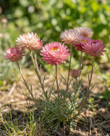 Double Mixed (Helipterum roseum) – ettåriga blomfrön från SeedsChoice