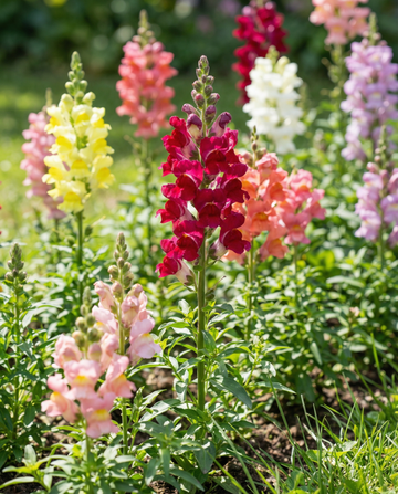Lejonmun Tetraploid Mixed (Antirrhinum majus) – frön för ettårig blandning från SeedsChoice