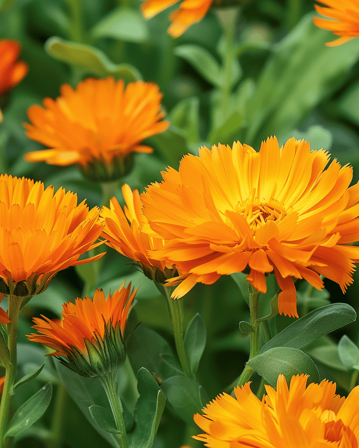 Ringblomma Radio Orange frön (Calendula officinalis) – ettårig blomma
