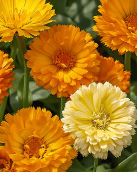 Ringblommafrön Calendula officinalis ettårig Pacific Beauty Mix