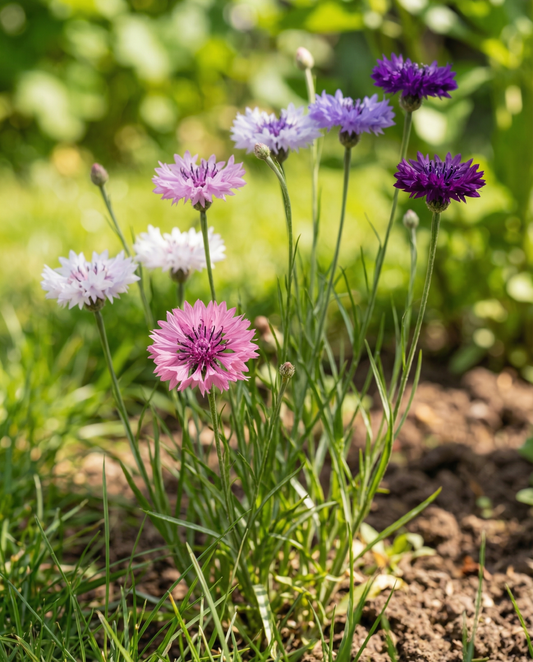 Blåklint Blandad (Centaurea cyanus) – frön till ettårig blomma från SeedsChoice