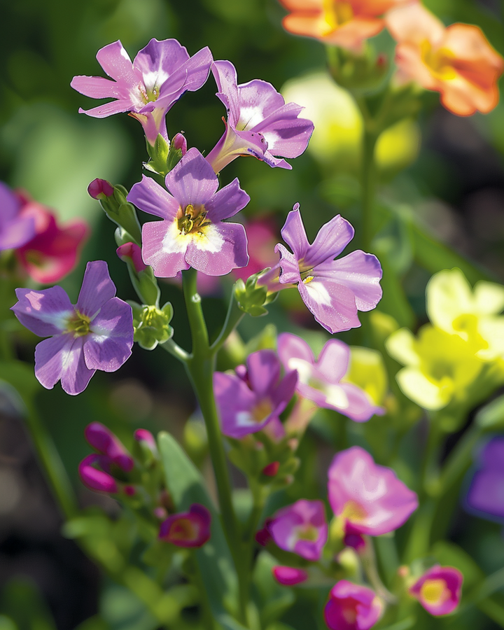 Virginsk löjtnantshjärta blandade frön (Cheiranthus maritimus) – ettårig blomma