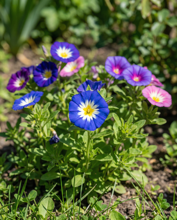 Blandad (Convolvulus tricolor) – frön för ettårig blandning från SeedsChoice