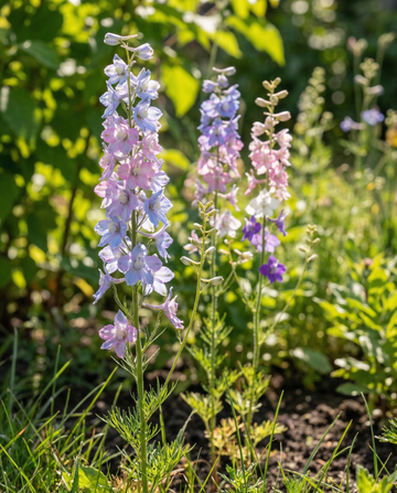 Riddarsporre Imperial Mixed (Delphinium consolida) – ettårig blandning frön från SeedsChoice