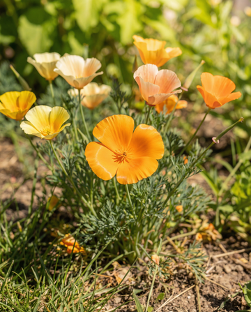 Eschscholtzia Single Mixed (Eschscholzia californica) – frön för ettåriga blommor från SeedsChoice