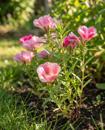 Godetia Mixed Single Flowered (Clarkia amoena) – ettåriga blomsterfrön från SeedsChoice