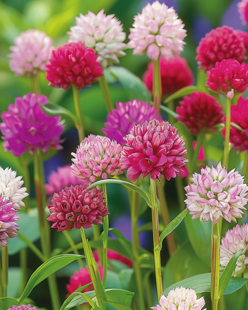 Globe Amaranth Mixed frön (Gomphrena globosa) – ettårig blomma